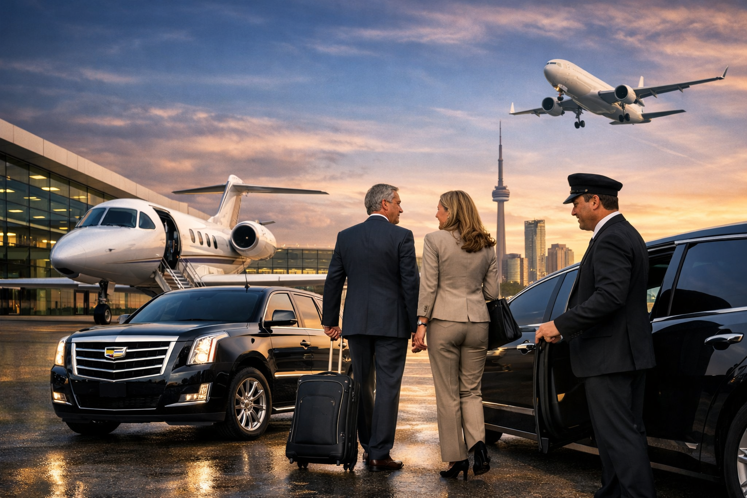 airport transfers Yorkville to Toronto Pearson